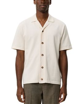 Les Deux Les Deux Emmett Globe Knitted Shirt