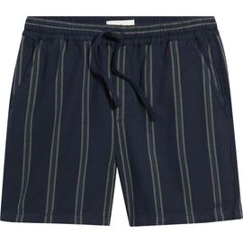 Les Deux Les Deux Lawson Stripe Cotton Drawstring Shorts
