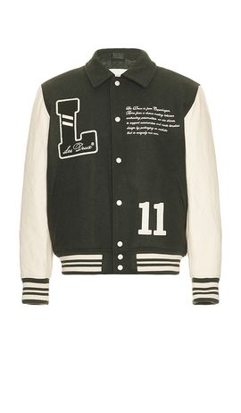 Les Deux Les Deux Les Deux Varsity Wool Jacket