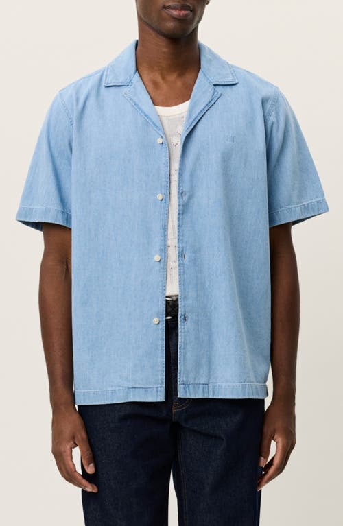 Les Deux Les Deux Lesley Organic Cotton Denim Camp Shirt