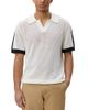 Les Deux Les Deux Logo Grid Knitted Polo - 1