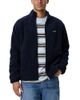 Les Deux Les Deux Logo Patch Zip Teddy Jacket - 1