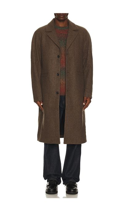Les Deux Les Deux Nicko Melange Wool Coat