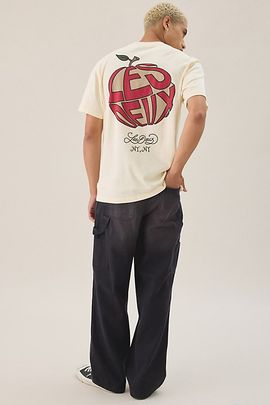 Les Deux Les Deux Orchard Graphic Tee in Ivory, Men's at Urban Outfitters