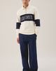Les Deux Les Deux Quarter-Zip Rugby Sweatshirt in Ivory, Men's at Urban Outfitters - 2