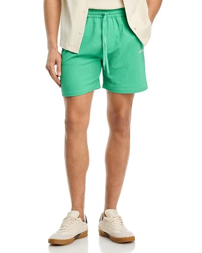 Les Deux Les Deux Seersucker 5.9 Swim Shorts