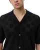Les Deux Les Deux Squared Knitted Short Sleeve Shirt - 5