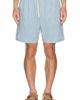 Les Deux Les Deux Stan Stripe Seersucker Swim Shorts - 1