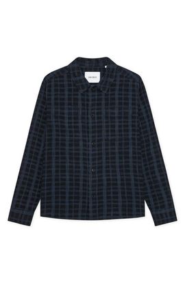 Les Deux Les Deux Texture Slub Cotton Overshirt