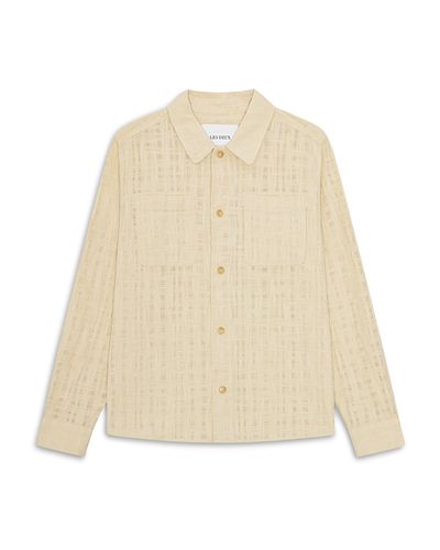 Les Deux Les Deux Textured Slub Overshirt