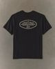 Les Deux Les Deux Worldwide Graphic Tee in Black, Men's at Urban Outfitters - 1