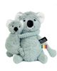 Les Ptipotos Les Ptipotos Koala Mom & Her Baby - Secret Keeper Plush Toy, Eco-Friendly, Soft & Washable - 3