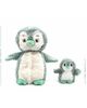 Les Ptipotos Les Ptipotos Penguin Mom & Her Baby - Secret Keeper Plush Toy, Eco-Friendly, Soft & Washable - 2
