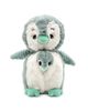 Les Ptipotos Les Ptipotos Penguin Mom & Her Baby - Secret Keeper Plush Toy, Eco-Friendly, Soft & Washable - 3