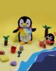 Les Ptipotos Les Ptipotos Penguin Mom & Her Baby - Secret Keeper Plush Toy, Eco-Friendly, Soft & Washable - 4