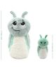 Les Ptipotos Les Ptipotos Snail Mom and Her Baby - Secret Keeper Plush Toy, Eco-Friendly, Soft & Washable - 2