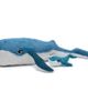 Les Ptipotos Les Ptipotos Whale Mom and Her Baby - Secret Keeper Plush Toy, Eco-Friendly, Soft & Washable - 1