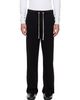 Les Tien Les Tien Black French Terry Classic Sweatpants - 1