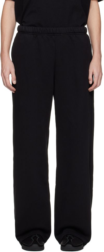 Les Tien Les Tien Black Heavyweight Party Sweatpants