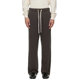 Les Tien Les Tien Gray French Terry Classic Sweatpants