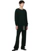 Les Tien Les Tien Green French Terry Classic Sweatpants - 4