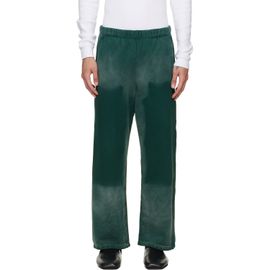 Les Tien Les Tien Green Heavyweight Carpenter Workwear Sweatpants