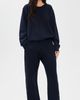 Les Tien Les Tien Heavyweight Crew Sweatshirt Navy - 5