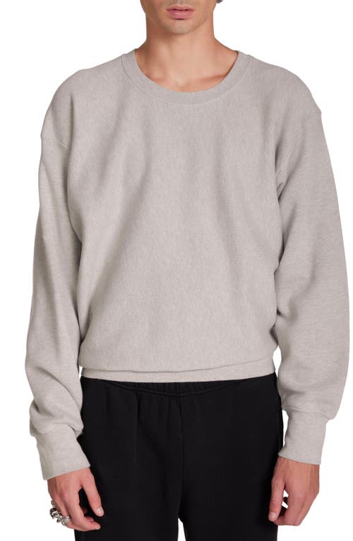 Les Tien Les Tien HeavyWeight Cropped Crew Sweater