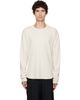Les Tien Les Tien Off-White Thermal Baseball Hem T-shirt - 1