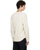 Les Tien Les Tien Off-White Thermal Baseball Hem T-shirt - 3