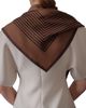 Lescarf lescarf Striped Silk Scarf - 3