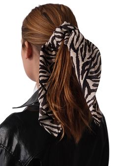 Lescarf lescarf Zebra Print Cotton Bandana