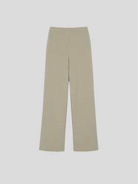 LESEIZIEME BOOT CUT BANDING SLACKS - BEIGE