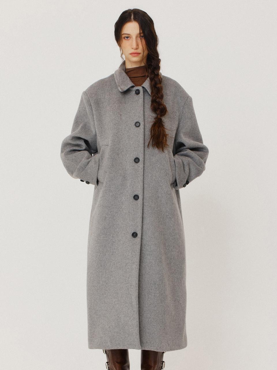 LESEIZIEME Classic Wool Single Coat - 2color
