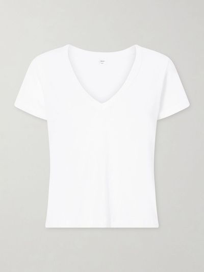 LESET Laura cotton-jersey T-shirt