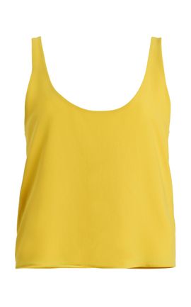 Leset Leset Ari Crepe Scoop Tank Top