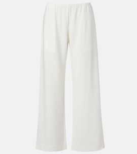 Leset Leset Arielle crÃªpe wide-leg pants