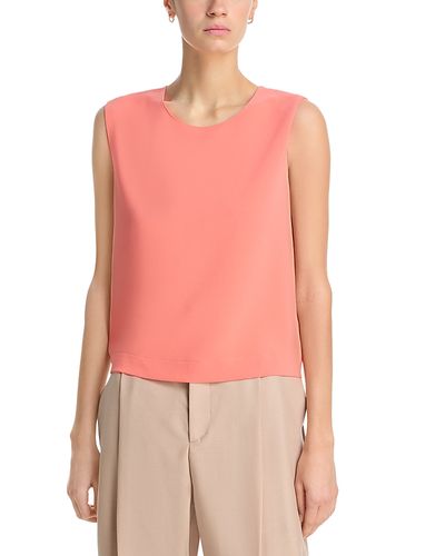 Leset Leset Arielle Sleeveless Crewneck Top
