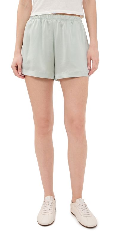 Leset Leset Barb Boxer Shorts Watercress