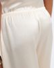 Leset Leset Barb lace-trimmed satin wide-leg pants - 5