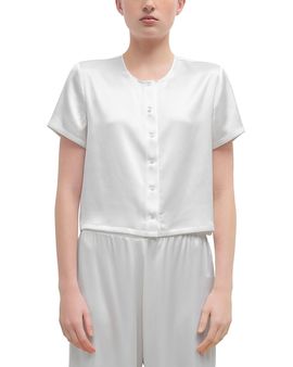 Leset Leset Barb Short Sleeve Cardigan