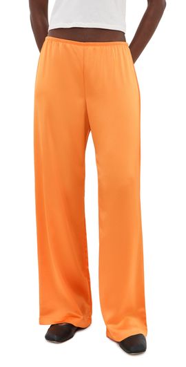 Leset Leset Barb Wide Leg Pants Mandarine
