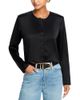 Leset Leset Crewneck Button Front Cardigan - 1
