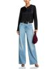 Leset Leset Crewneck Button Front Cardigan - 2