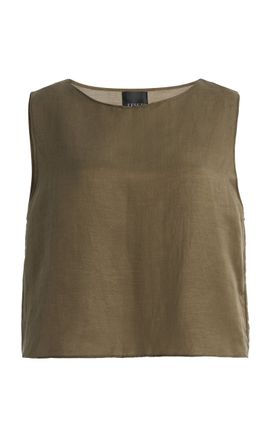 Leset Leset Daniel Cropped Cotton Top