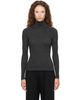 LESET LESET Gray Lauren Long Sleeve Turtleneck - 1