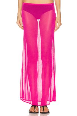 LESET LESET Jack Midi Skirt