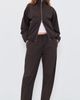Leset Leset Kyoto Drawstring Pants Chocolate - 5