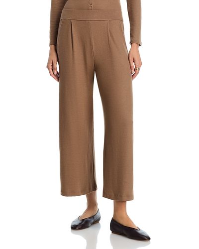 Leset Leset Lauren Crop Pleated Pants