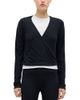 Leset Leset Lauren Crop Wrap Top - 1